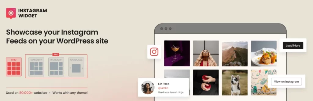 WordPress InstagramプラグインーWPZOOM