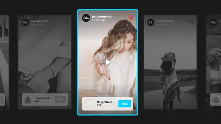 EmbedSocialのAIテンプレート「ダークスライダーショップ」