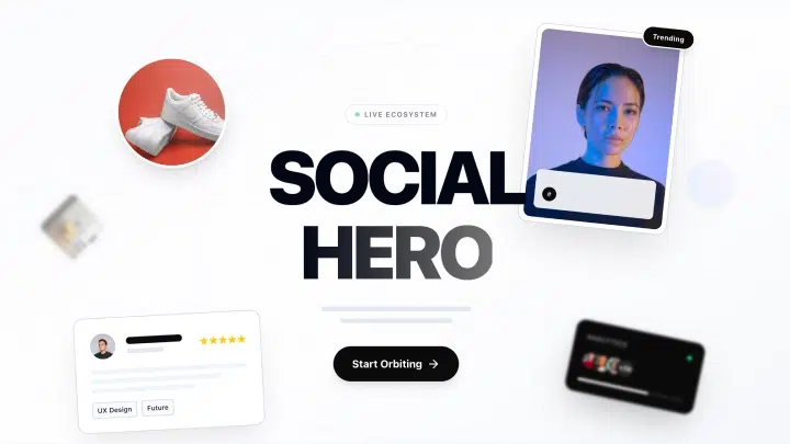 EmbedSocialのAIテンプレート「UGCヒーローセクション」