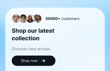 UGC付きCTAセクションの例