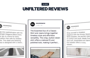 EmbedSocial AIテンプレート：SNSニューススライダーセクション